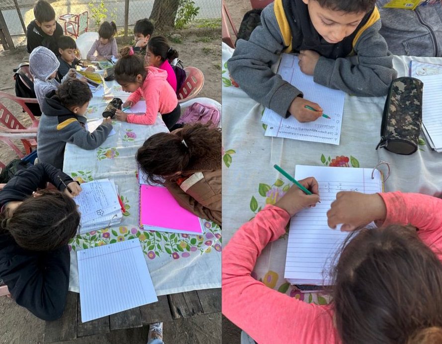 Niños apoyados por el ICU